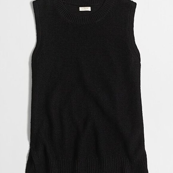 J. Crew Factory Linen sweater-tank top XXL - Picture 5 of 16